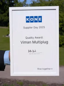 Kone Best Global Supplier Award